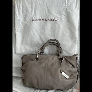 Rabeanco Suede Satchel/Crossbody